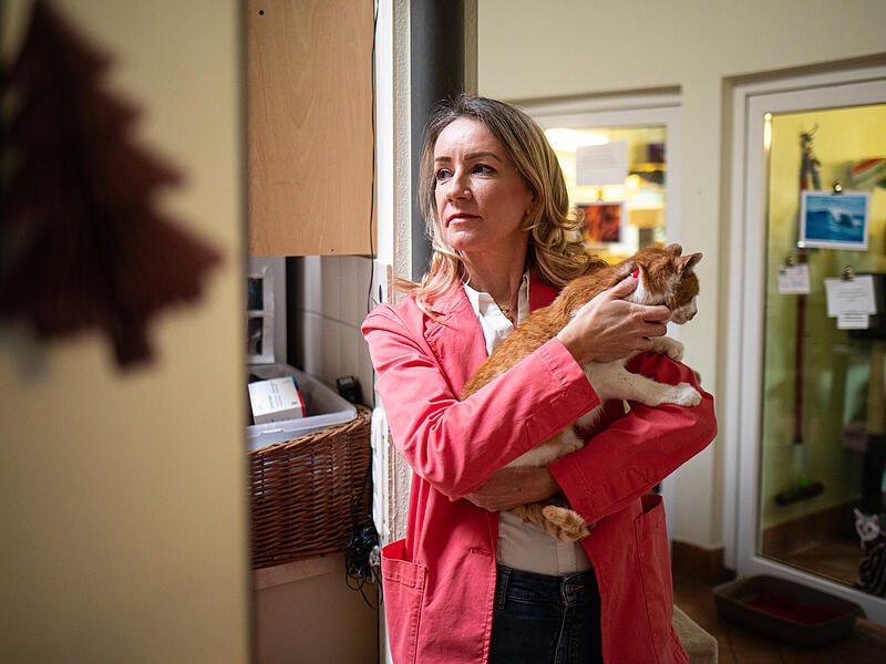 Nicole Vita sorgt sich um die Zukunft des Bamberger Tierheims &bdquo;Berganza&ldquo;