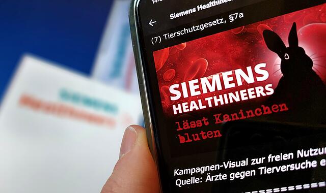 Ärzte gegen Tierversuche vs. Siemens HealthineersForchheim & Fränkische Schweiz Schwere Vorwürfe: Der Verein Ärzte gegen Tierversuche hat eine Petition gegen den hiesigen Konzern Siemens Healthineers gestartet. Es geht um „leidende Kaninchen˜ in den konzerneigenen Laboren.
