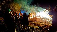 In der Nacht zum vergangenen Montag wurden im Landkreis Kulmbach vielerorts Mahnfeuer abgebrannt.