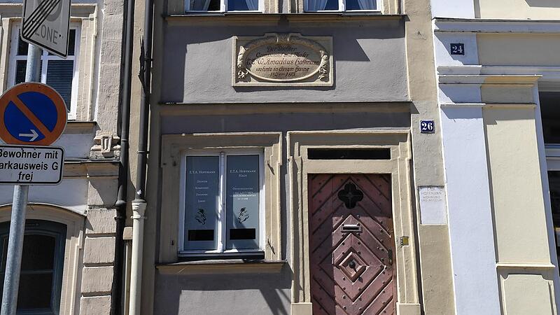 In diesem Haus lebte einst E.T.A.-Hoffmann in Bamberg.