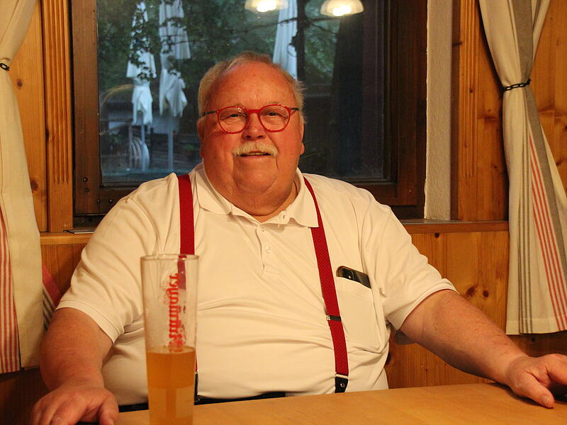 Der ehemalige Kellerwald-B&uuml;rgermeister Franz Streit erinnert sich an viele Jahre, die auch ganz pers&ouml;nlich mit dem Kellerwald verbunden sind.
