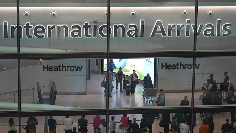 Flughafen in Großbritannien Flughafen in Großbritannien