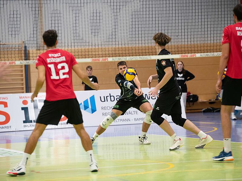 Georg Sch&auml;fer Halle, CERATONIA Volleys Eltmann vs. Baden Volleys SSC Karlsruhe II