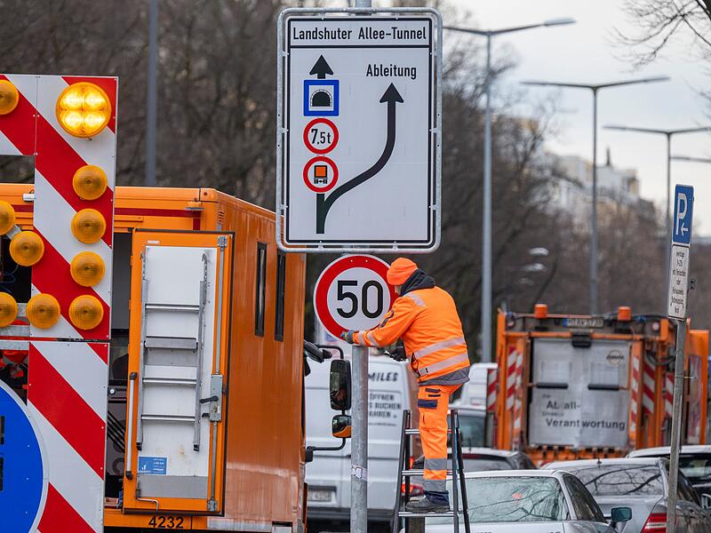 Wieder Tempo 50 auf Landshuter Allee in M&uuml;nchen