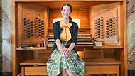 Die 24-jährige Esther Schadt spielt am 20. April auf der Rieger-Orgel in der Basilika Vierzehnheiligen.