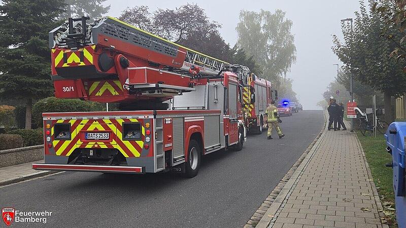 Balkonbrand in Bamberg: Feuerwehr verhindert gr&ouml;&szlig;ere Ausbreitung