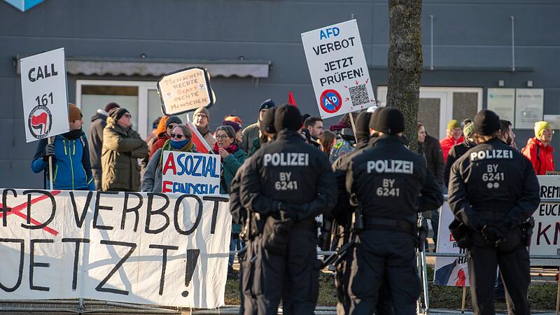 Geplante Gründung der AfD-Jugend Bayern - Proteste Geplante Gründung der AfD-Jugend Bayern - Proteste