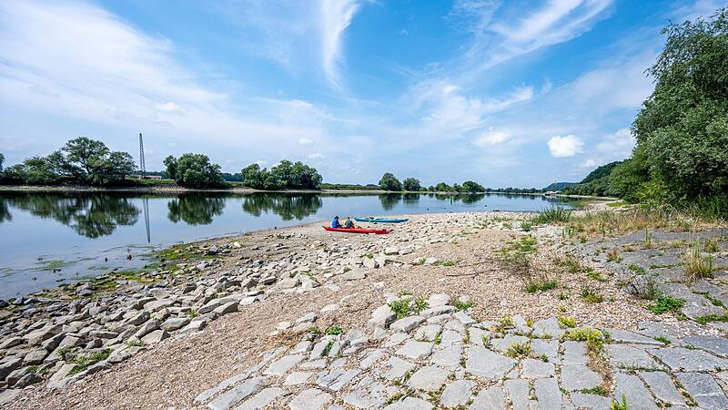 Niedrigwasser Donau Niedrigwasser Donau