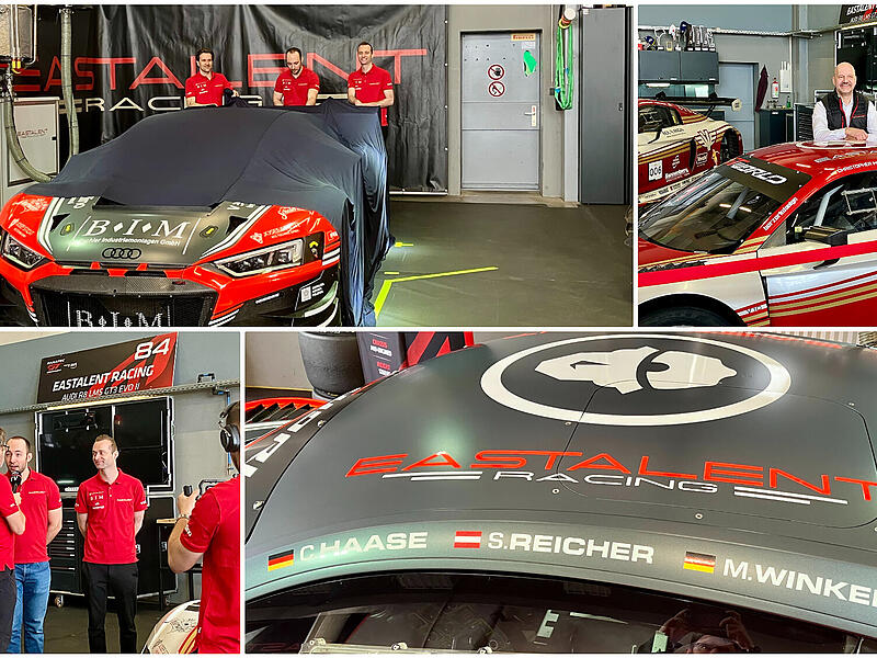 Eastalent Racing und Christopher Haase greifen 2026 in der GT World Challenge Europe an - gemeinsam mit Markus Winkelhock.