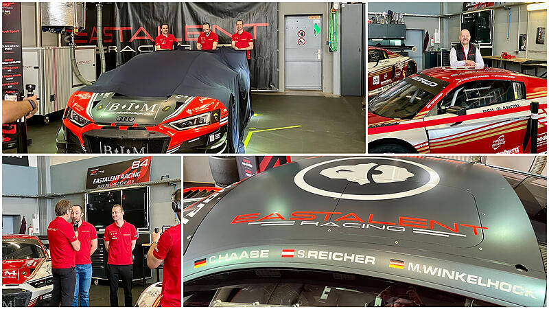 Eastalent Racing und Christopher Haase greifen 2026 in der GT World Challenge Europe an - gemeinsam mit Markus Winkelhock.