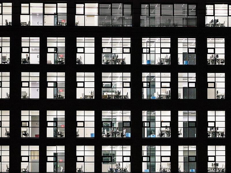 Der Leerstand von Büroräumen in deutschen Metropolen hat massiv zugenommen.