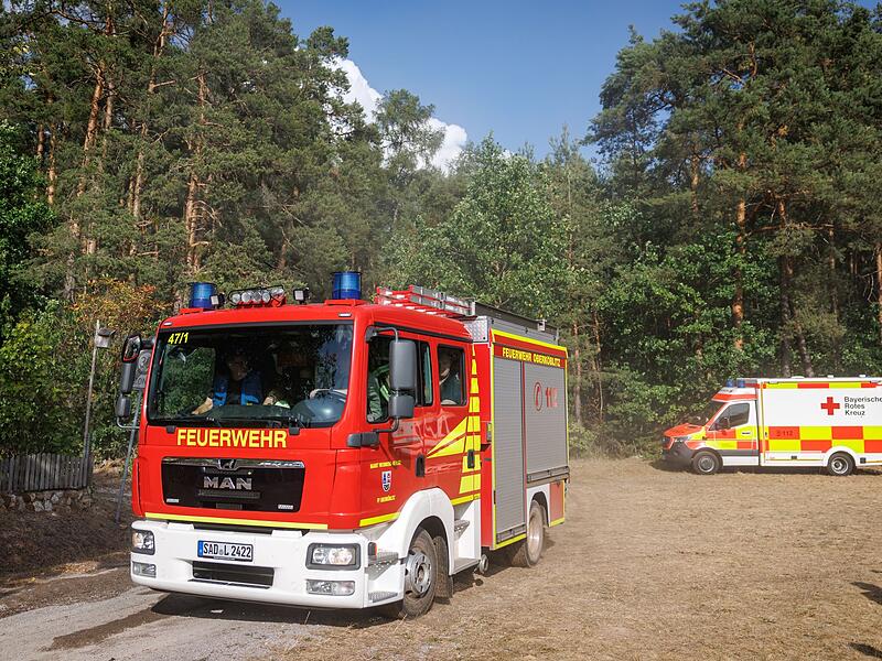 Waldbrand im Bereich Holzhammer