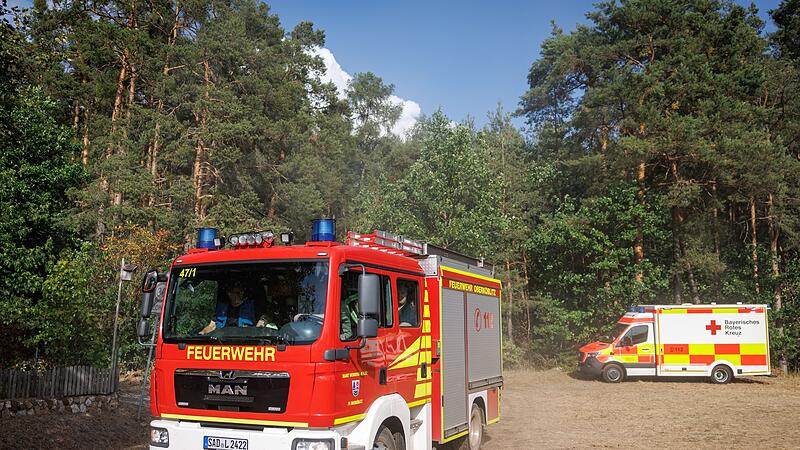 Waldbrand im Bereich Holzhammer Waldbrand im Bereich Holzhammer
