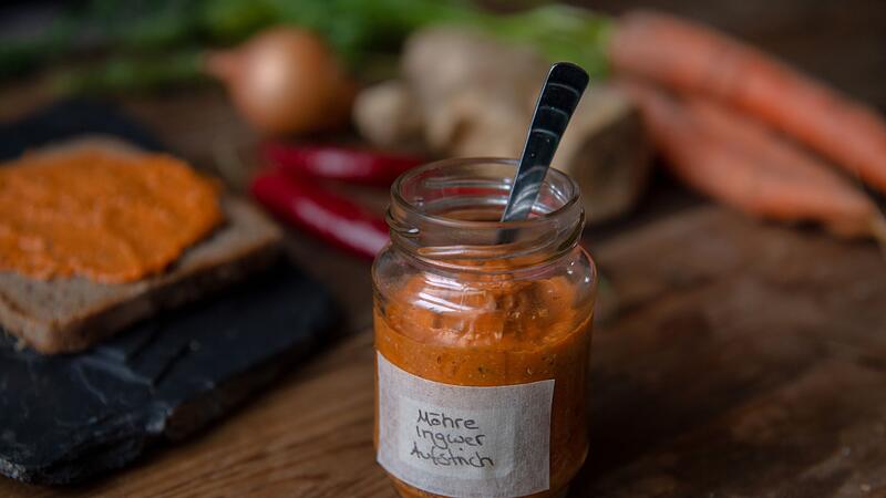 Möhren-Ingwer-Aufstrich