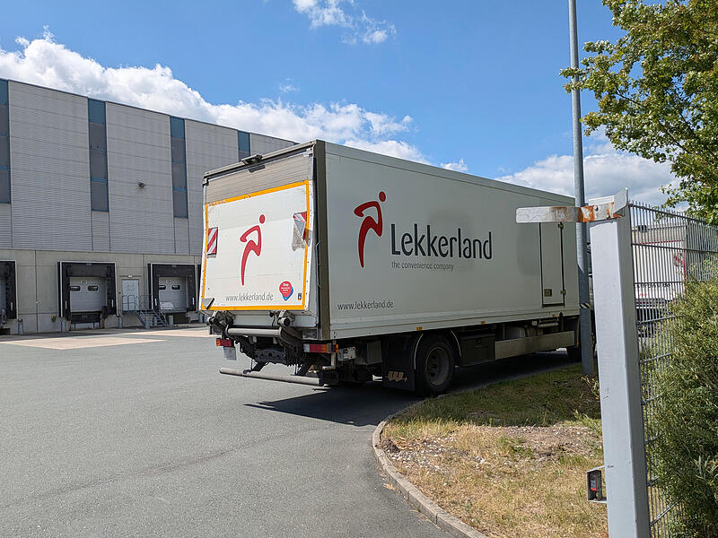 Soll nach Plänen von Lekkerland 2028 aufgegeben werden: Der bisherige Standort in Höchstadt