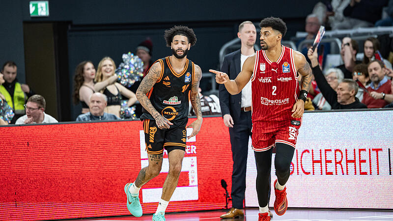 Baskets-Kapit&auml;n Ibi Watson zeigte am Mittwochabend eine starke Vorstellung.