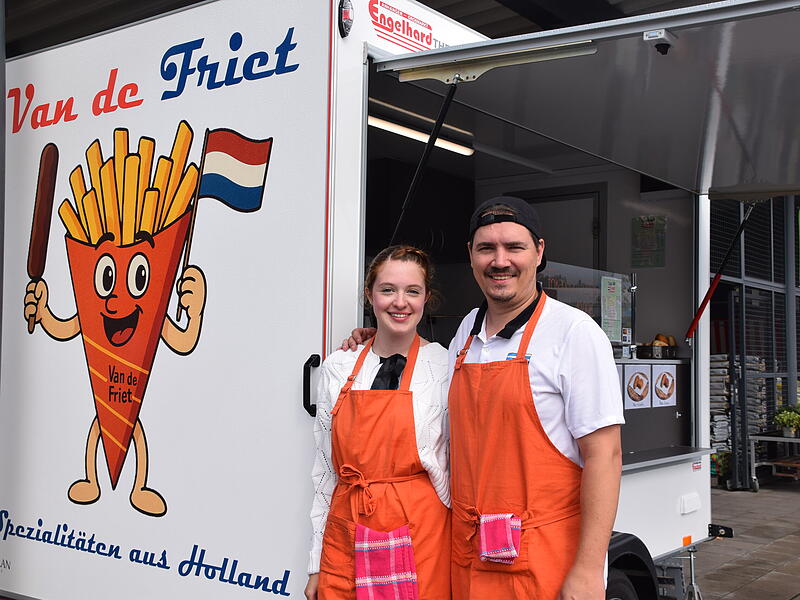 Holländisches Streetfood in Kronach: "Van de Friet" rollt los