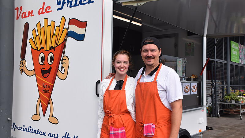 Holl&auml;ndisches Streetfood in Kronach: "Van de Friet" rollt losVor Er&ouml;ffnung: Blick in den holl&auml;ndischen Imbiss in Kronach