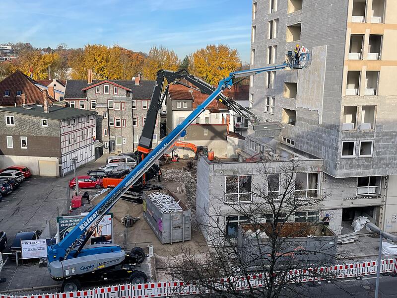 Coburg: Sperrung Hindenburgstraße wegen Abriss von Gebäude