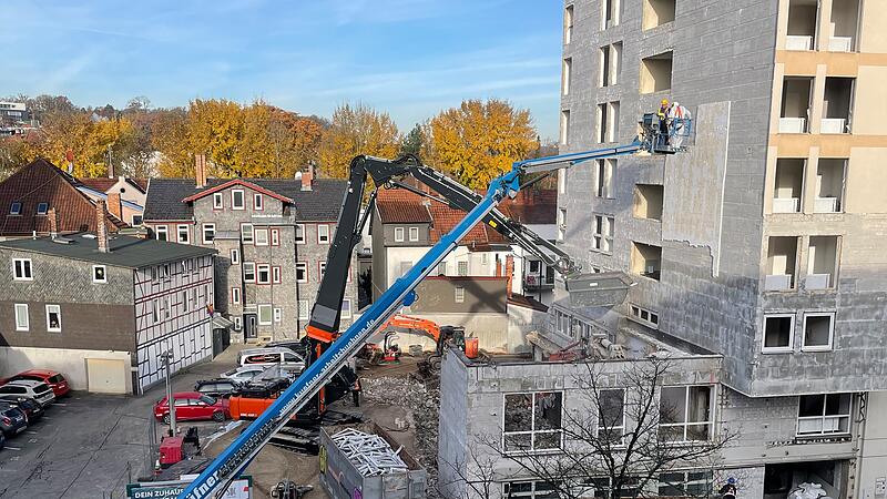 Coburg: Sperrung Hindenburgstra&szlig;e wegen Abriss von Geb&auml;ude