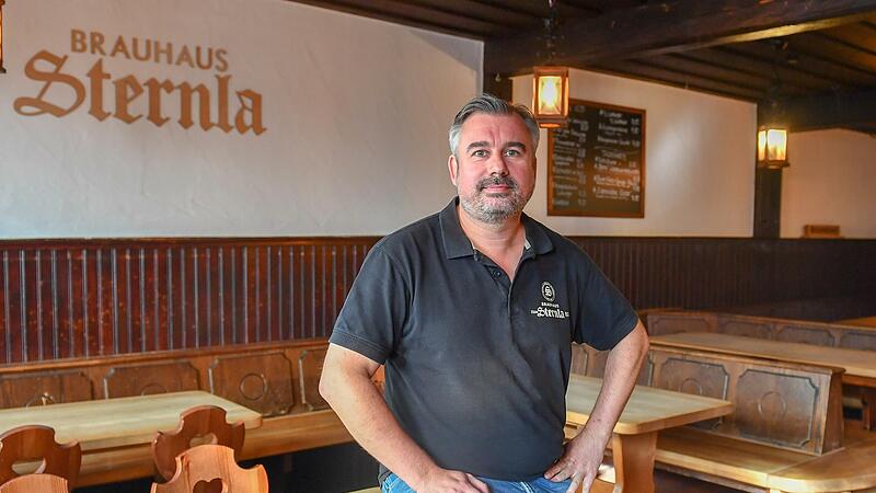 Uwe Steinmetz l&auml;sst in sein Brauhaus nur noch geimpfte oder genesene G&auml;ste.
