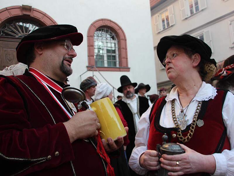 Schmäuß gehört zur Tradition. Schmäuß gehört zur Tradition.