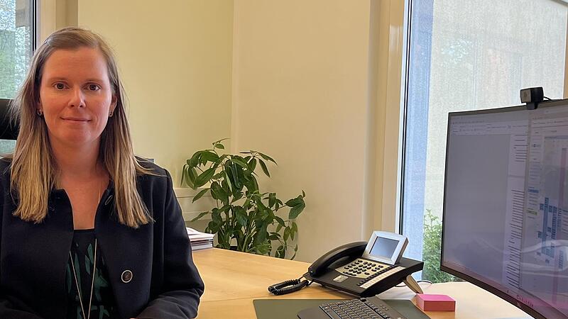 Carina K&uuml;fner ist die neue Kreisgesch&auml;ftsf&uuml;hrerin des BRK - Kreisverbandes Ha&szlig;berge