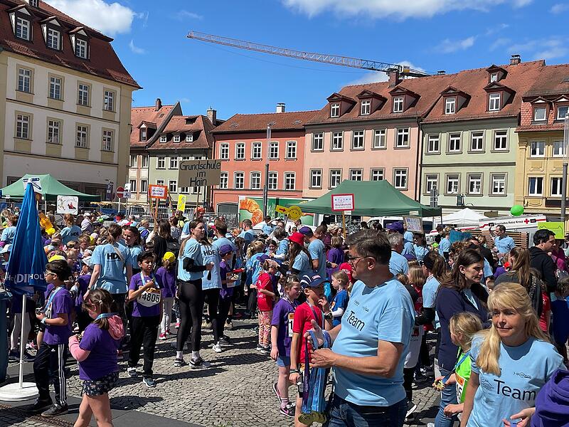 Weltkulturerbelauf 2025: Der Fuchs-Sch&uuml;lerlauf ging &uuml;ber 1,6 Kilometer.