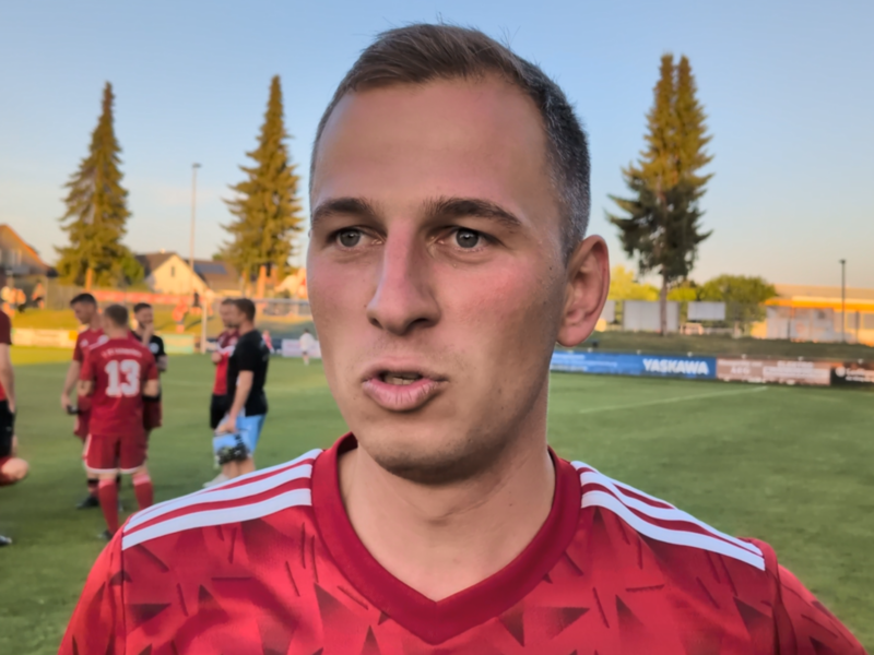 Lichtenfels' Tobias Zollnhofer fiel in Herzogenaurach mit einem Traumtor auf.