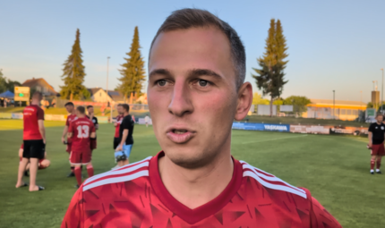 Lichtenfels' Tobias Zollnhofer fiel in Herzogenaurach mit einem Traumtor auf.