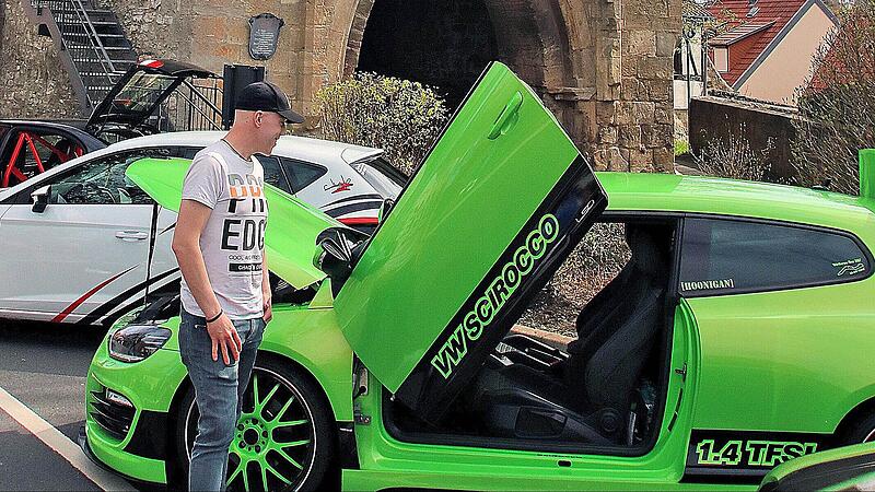 Seit mehreren Jahren hat sich M&uuml;nnerstadt zum Szene-Treff der GTI-Freunde entwickelt.