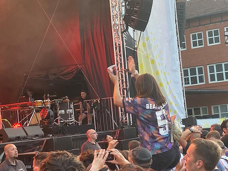 Beatsteaks in Coburg: Punkrock nach Vorne bei HUK-Open-Air