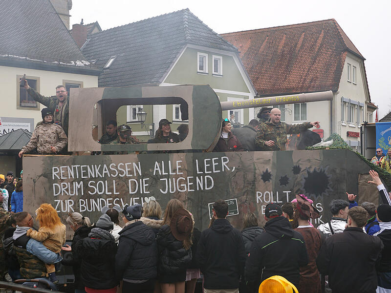 Faschingsumzug Baunach 2026Bilder vom Faschingsumzug in Baunach