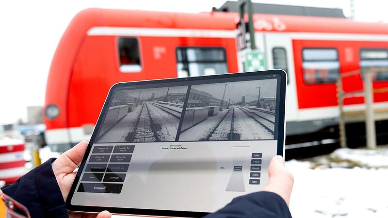 Pr&auml;sentation einer ferngesteuerten S-Bahn