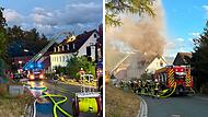 Verletzter bei Brand von Mehrfamilienhaus im Kreis Kulmbach Verletzter bei Brand von Mehrfamilienhaus im Kreis Kulmbach