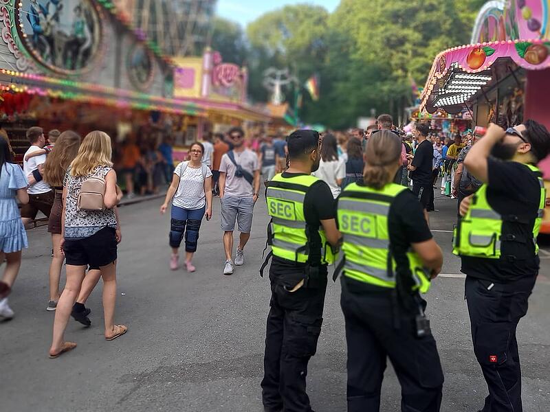 SicherheitDas war der erste Annafest-Abend