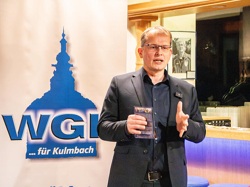 Ralf Hartnack, OB-Kandidat der WGK, kritisierte am politischen Aschermittwoch zu viele von au&szlig;en vorgegebene Konzepte, nach denen sich Kulmbach richten m&uuml;sse.
