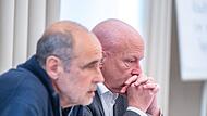 Ex-OB Joachim Wolbergs bei einer Pressekonferenz Ex-OB Joachim Wolbergs bei einer Pressekonferenz