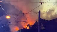 Brand an N&uuml;rnberger Grundschule