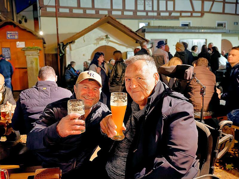 Bockbieranstich der Schlossbrauerei Reckendorf