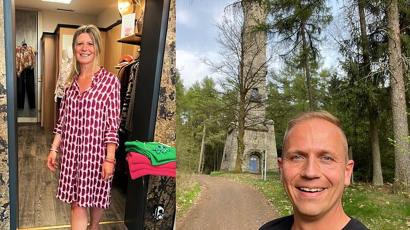 Die Initiatoren der W&auml;hlergemeinschaft Katja Hofmann und Bastian Schober.