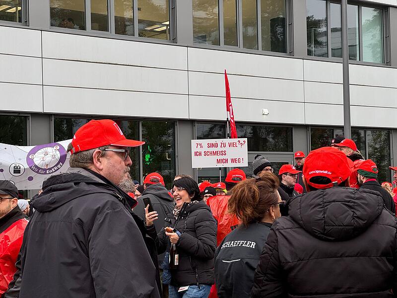 Tarifstreik in Erlangen