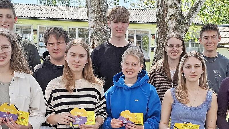 Die Tutorinnen und Tutoren der 10. Klassen