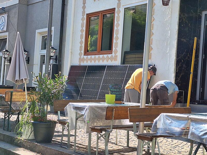 Schwarzbau in Bad Br&uuml;ckenau: PV-Anlage am Marktplatz
