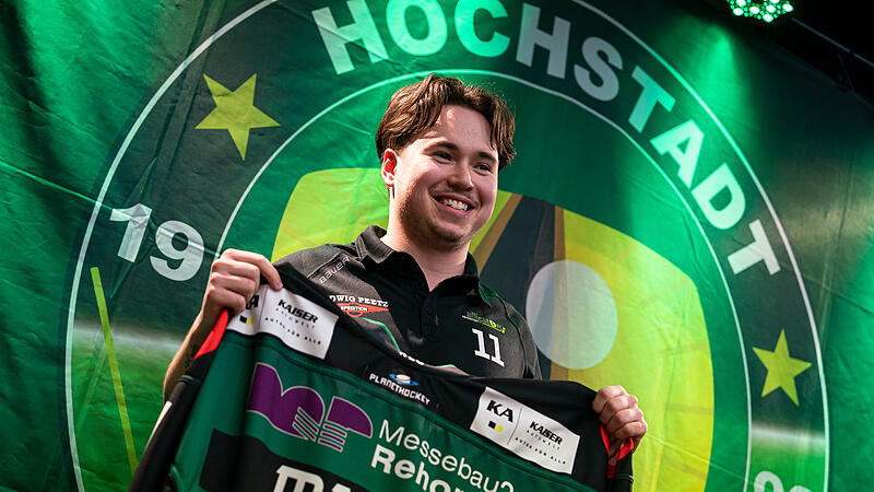 Das Bild wird es in H&ouml;chstadt k&uuml;nftig nicht mehr geben: Verteidiger Maxim Mastic mit seinem Alligators-Trikot.