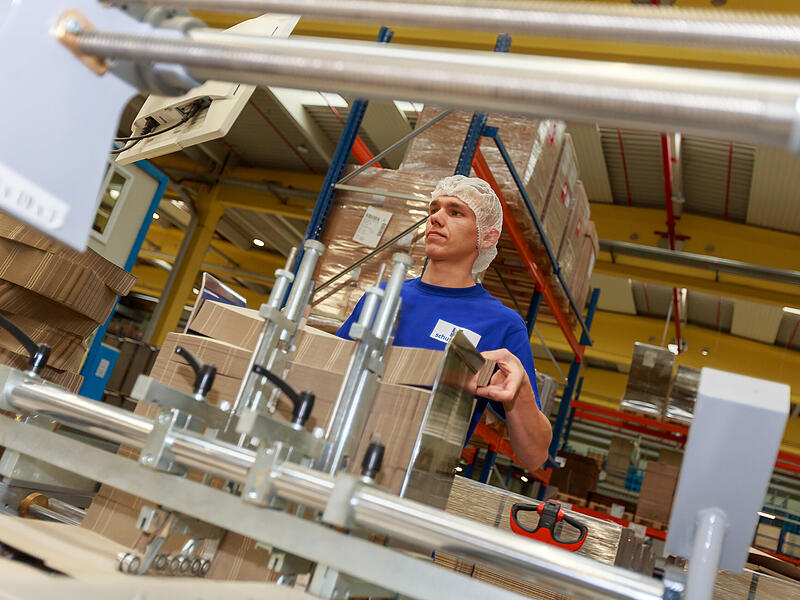 Schumacher PackagingForchheim & Fränkische Schweiz Kreislaufwirtschaft: Mehr als 90 Prozent bei Schumacher verarbeiteten Papier-Rohstoffe sind recycelt.