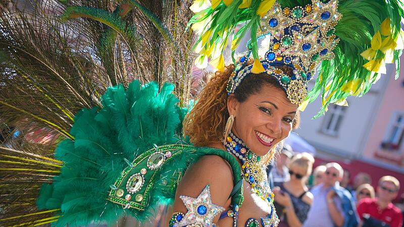 Coburg wird wieder &bdquo;Samba-City&ldquo;: Das Internationale Samba-Festival findet von Freitag, 14. Juli, bis Sonntag, 16. Juli, statt.