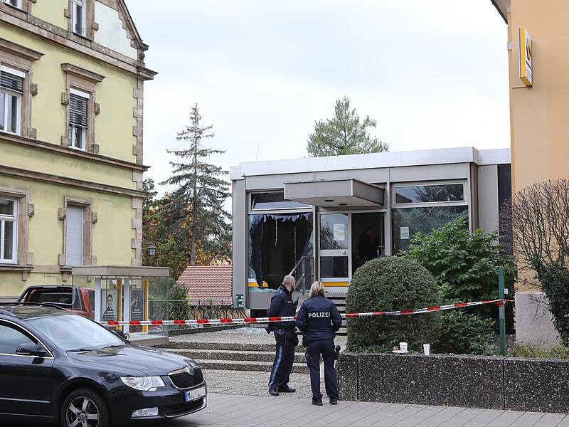 Einbruch in Filiale der Commerzbank in Forchheim KolpingsplatzForchheim & Fränkische Schweiz