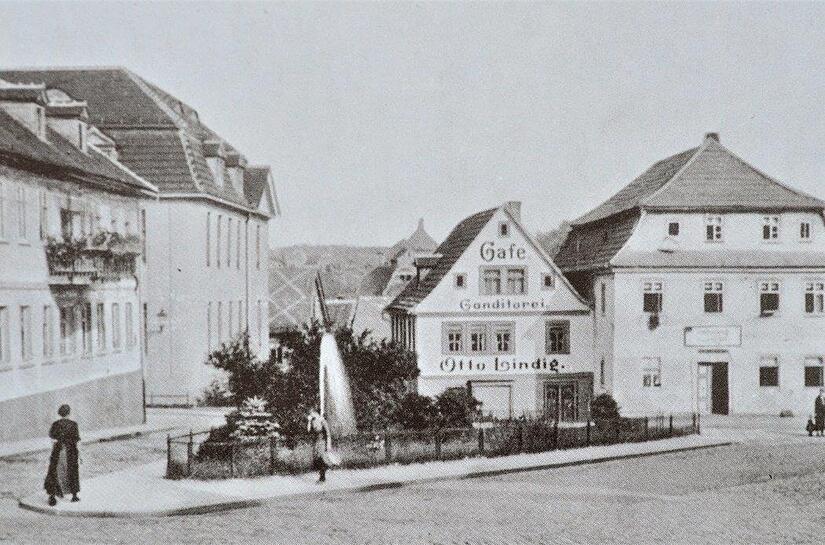 Am Amtshof befand sich früher die bekannte Konditorei Lindig.