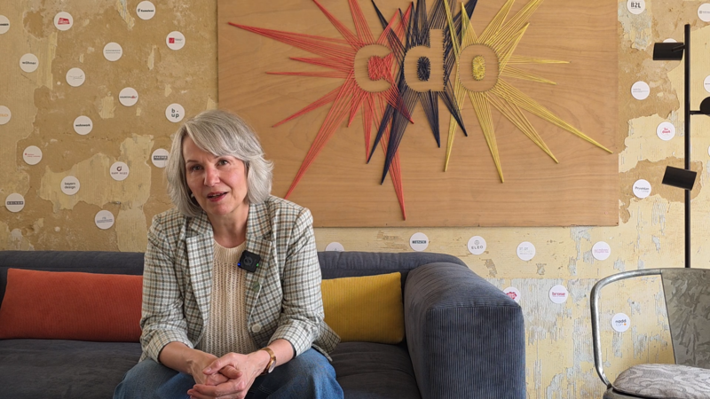 Sylvia Endres, Geschäftsführerin des CDO Sylvia Endres im Videointerview zu den 38. Coburger Designtagen.